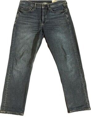 Rag & Bone Fit 2 Slim Jeans Mens 32x32 Dark Wash Straight Denim Made In Turkey